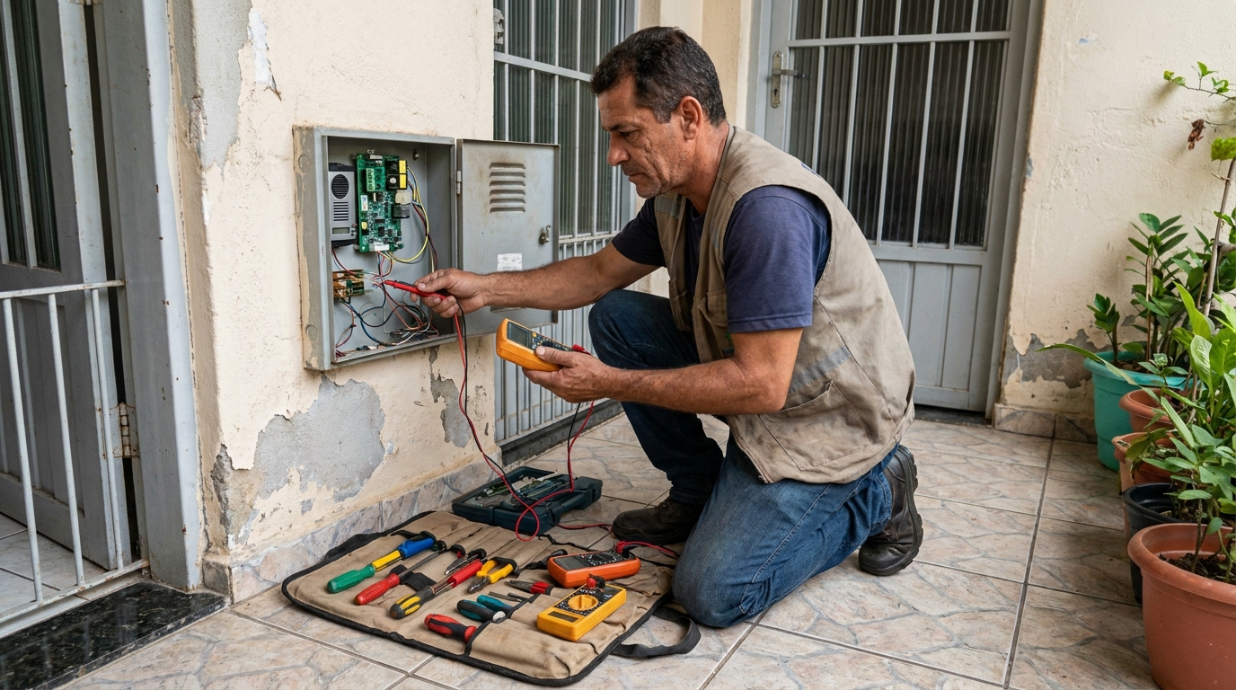 Conserto de interfone profissional em São Carlos‑SP